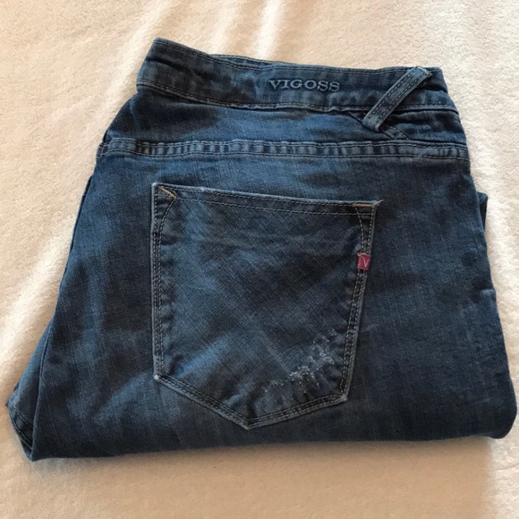 Vigoss Denim - Vigoss The boyfriend rolled up skinny size 20